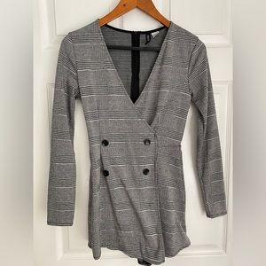 Plaid Romper by Divided